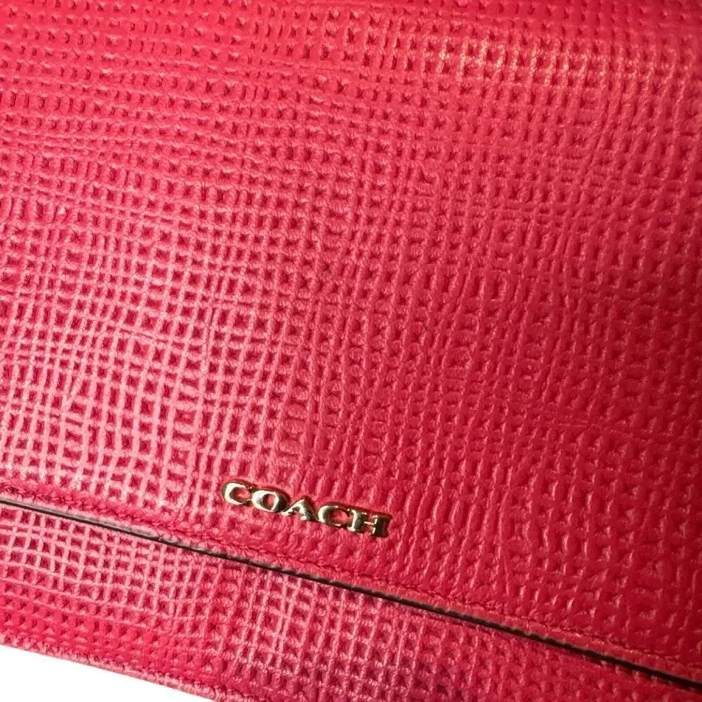 Coach F51556 Madison Embossed Leather‎ Crosstown Bag NO Shoulder Strap, clutch